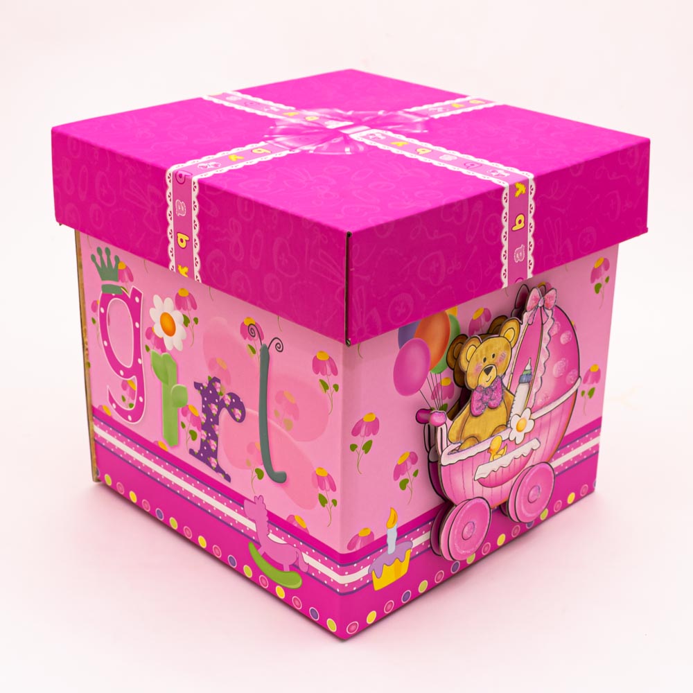 Caja para baby showers  21*21*21cm