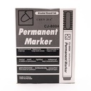 Marcador permanente 12 piezas negro