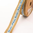 Cinta arpillera rollo 2.5cm