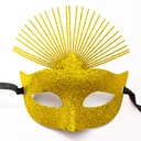 Mascara de carnaval con brillo