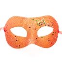 Mascara de carnaval con purpurina