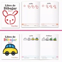 Libro para pintar nivel 1,2,3