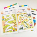 Cuaderno para pintar LABERINTOS 1,2,3,4