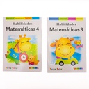 Cuaderno para pintar MATEMATICAS 1,2,3,4.