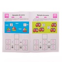 Cuaderno para pintar MATEMATICAS 1,2,3,4.