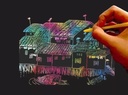 Hoja mágico para dibujar A4 10 hojas
