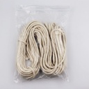 Pabilo de algodon 5mm 15m
