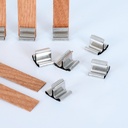 Pabilo de madera 8*90mm 100pc con base