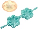 Molde para empanada de flor