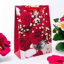 Bolsa para regalo diseño de rosas