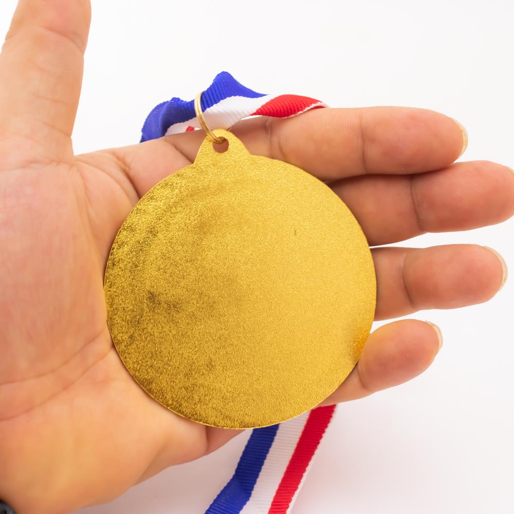 Medalla metalica borde estrella  7*7cm
