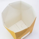 Caja oro con moño 18*14*14cm 12 piezas