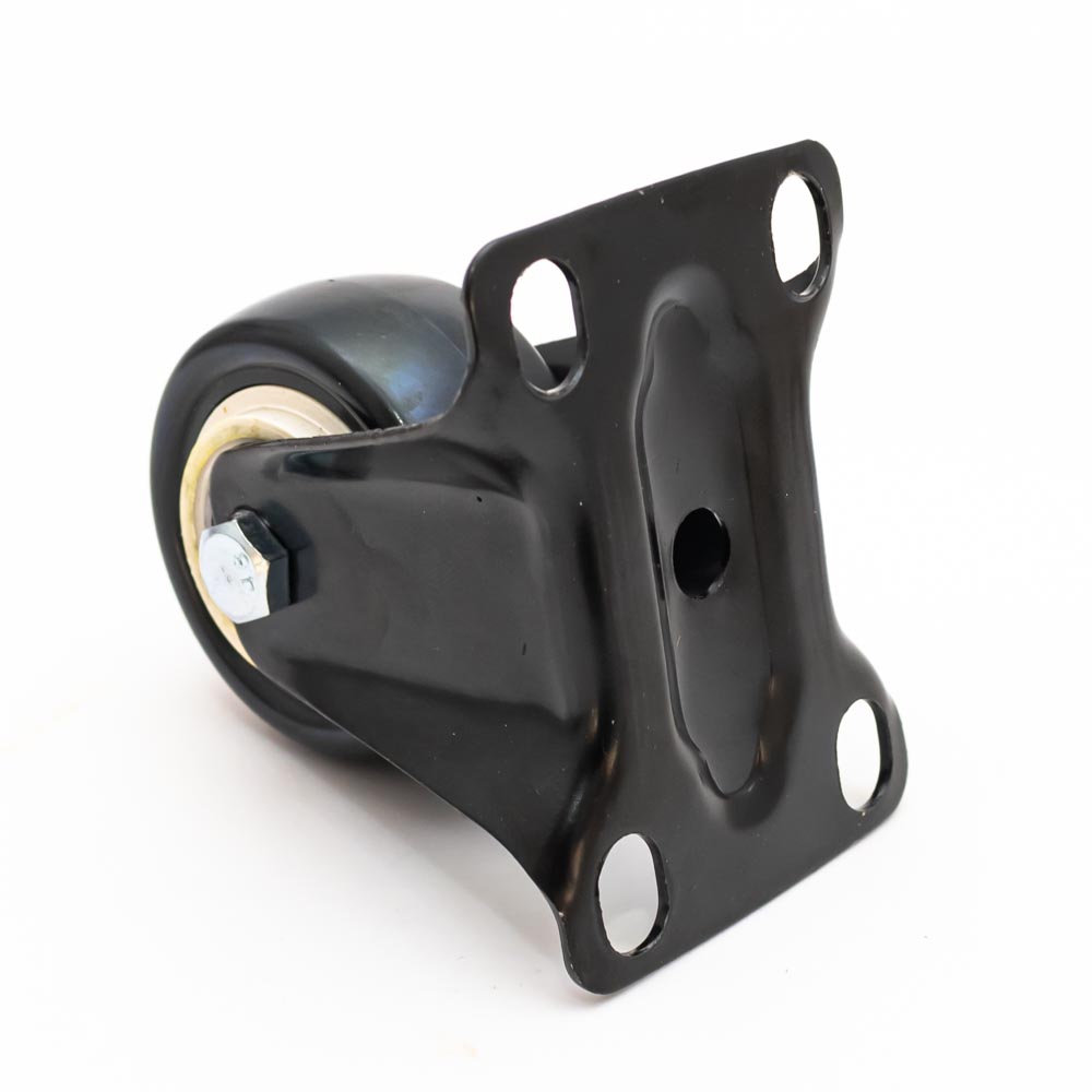 Rueda para mueble 71mm 40kg fijo