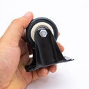 Rueda para mueble 71mm 40kg fijo