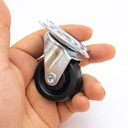 Rueda para mueble 50mm 20kg giratorio