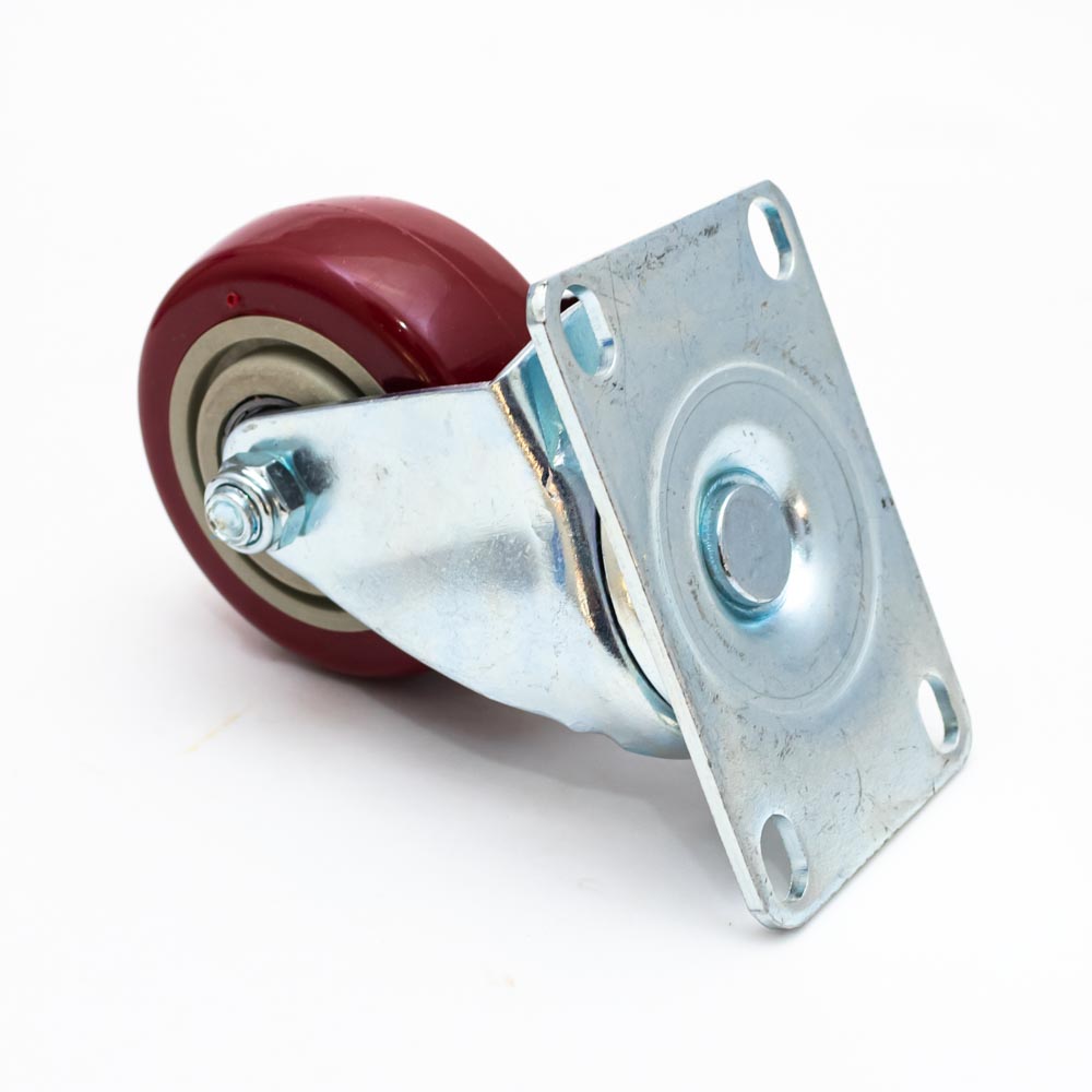 Rueda para mueble 105mm 80kg giratorio