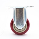 Rueda para muebles 105mm 80kg fijo