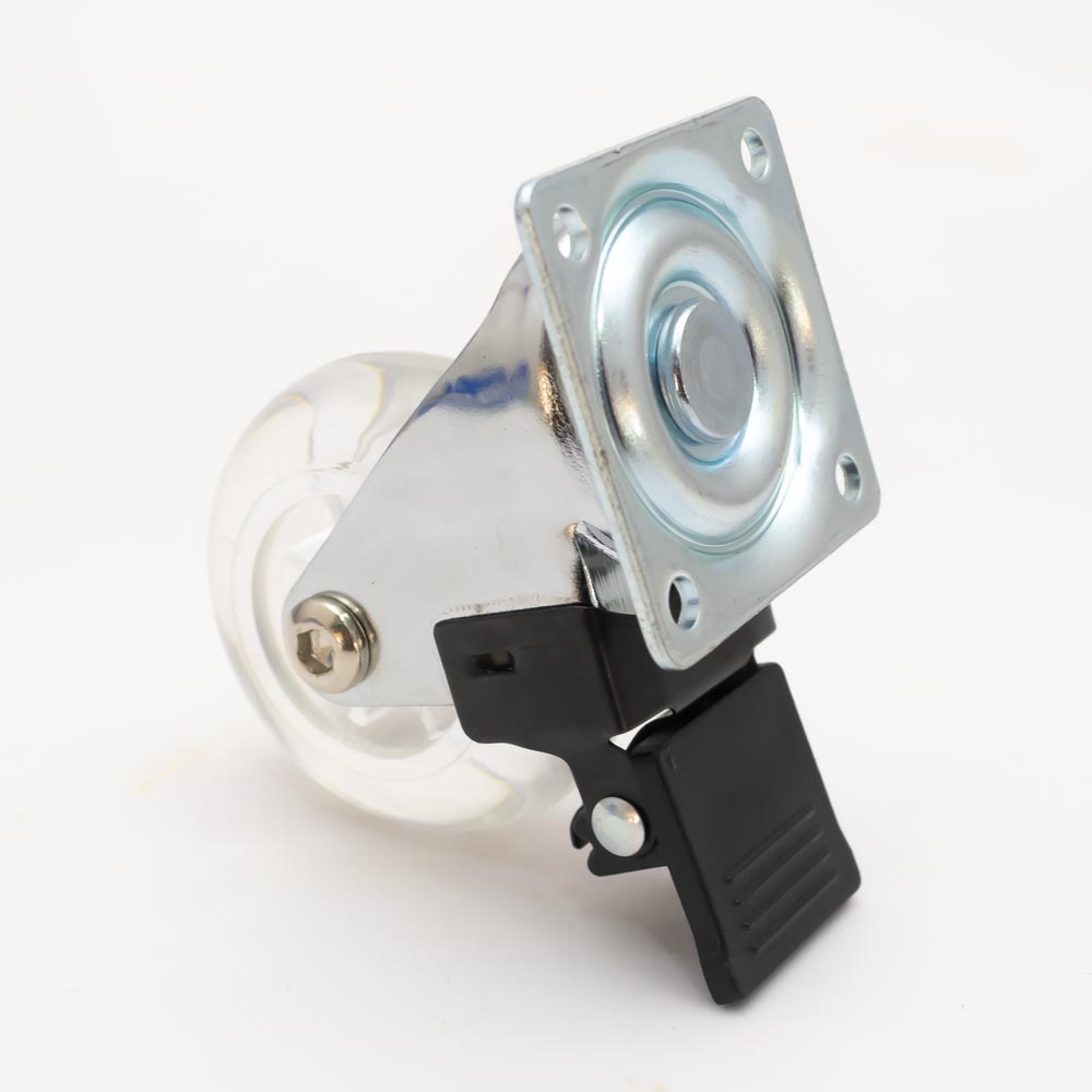 Rueda para mueble 62mm 30kg freno