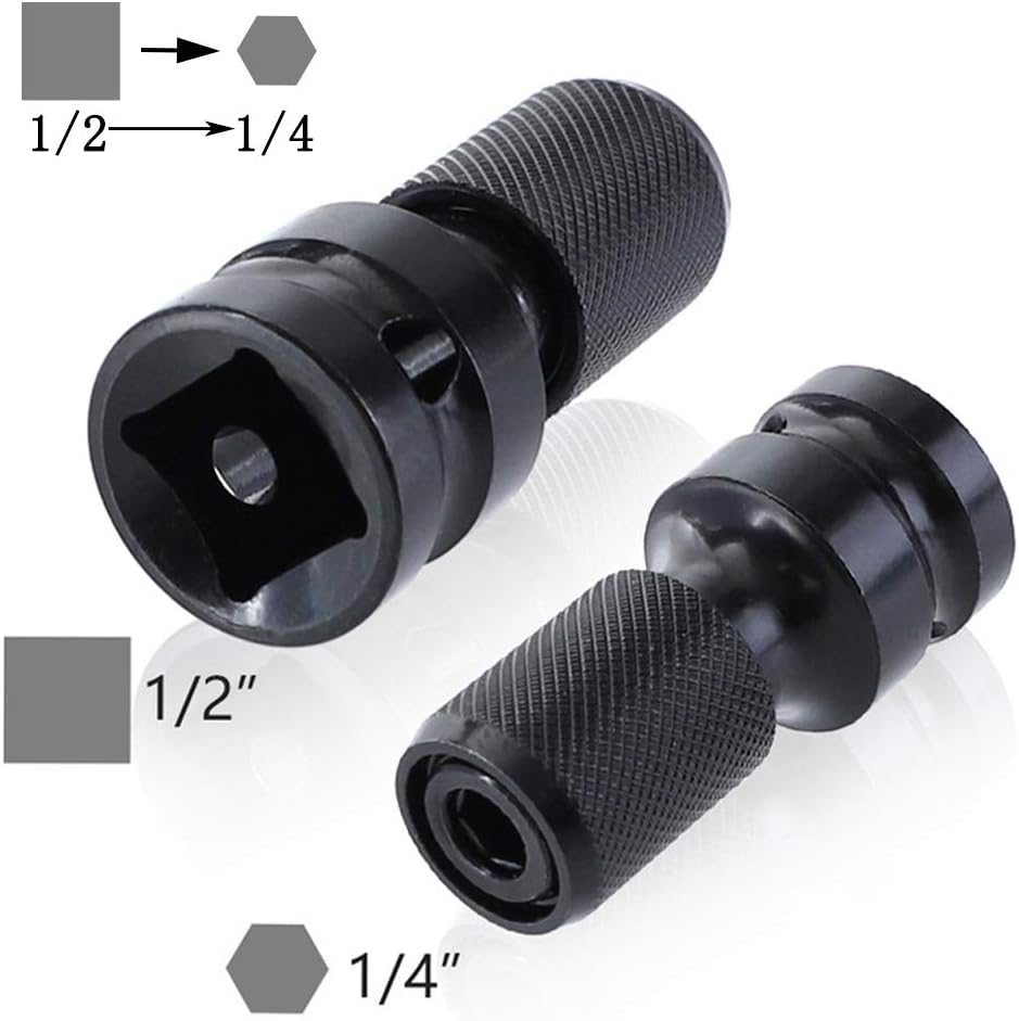 Adaptador de impacto a bit 1/2 a 1/4