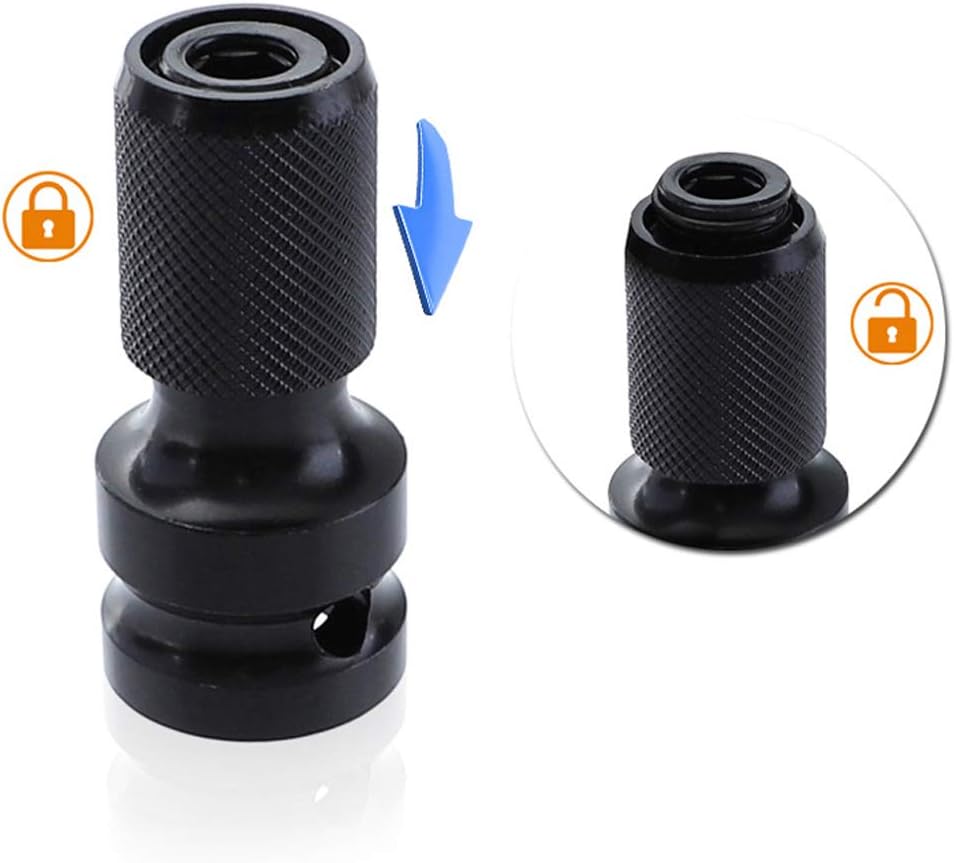 Adaptador de impacto a bit 1/2 a 1/4