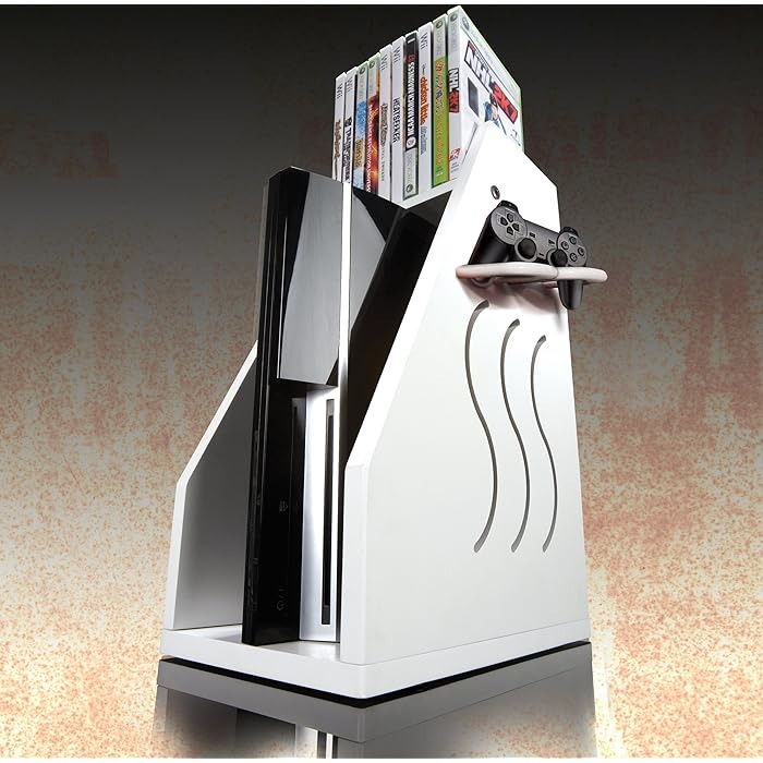 Estante organizador para video juegos