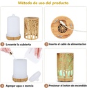 humidificador con luz