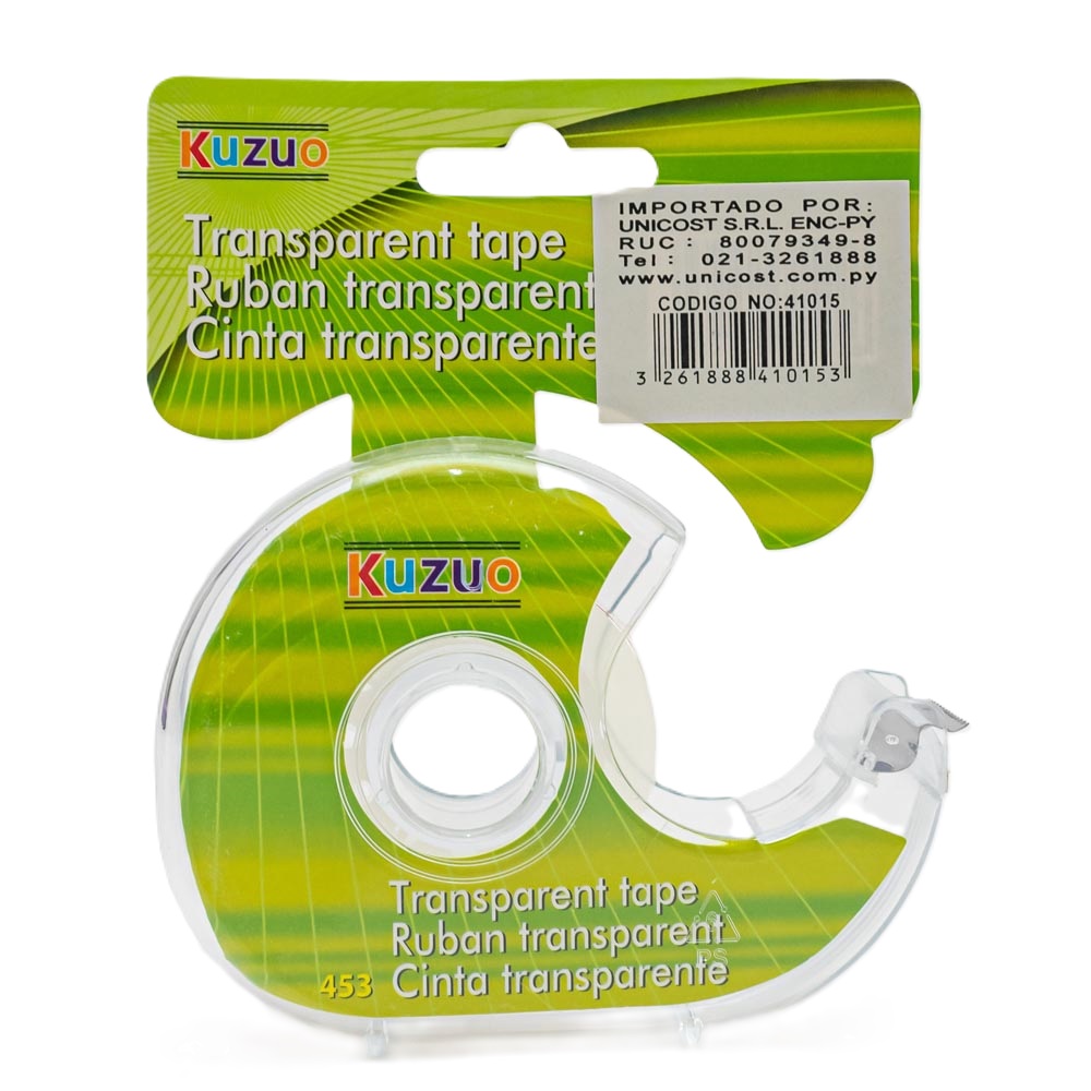 Cinta adhesiva con porta base