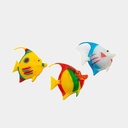 Pescado para pecera 3 piezas