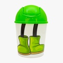 Mini basurero con tapa 17cm