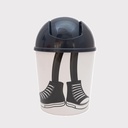 Mini basurero con tapa 17cm