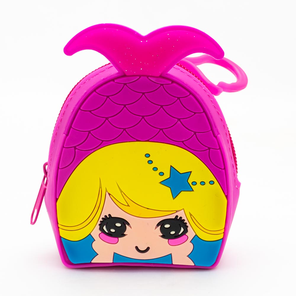 Llavero mini mochila sirena