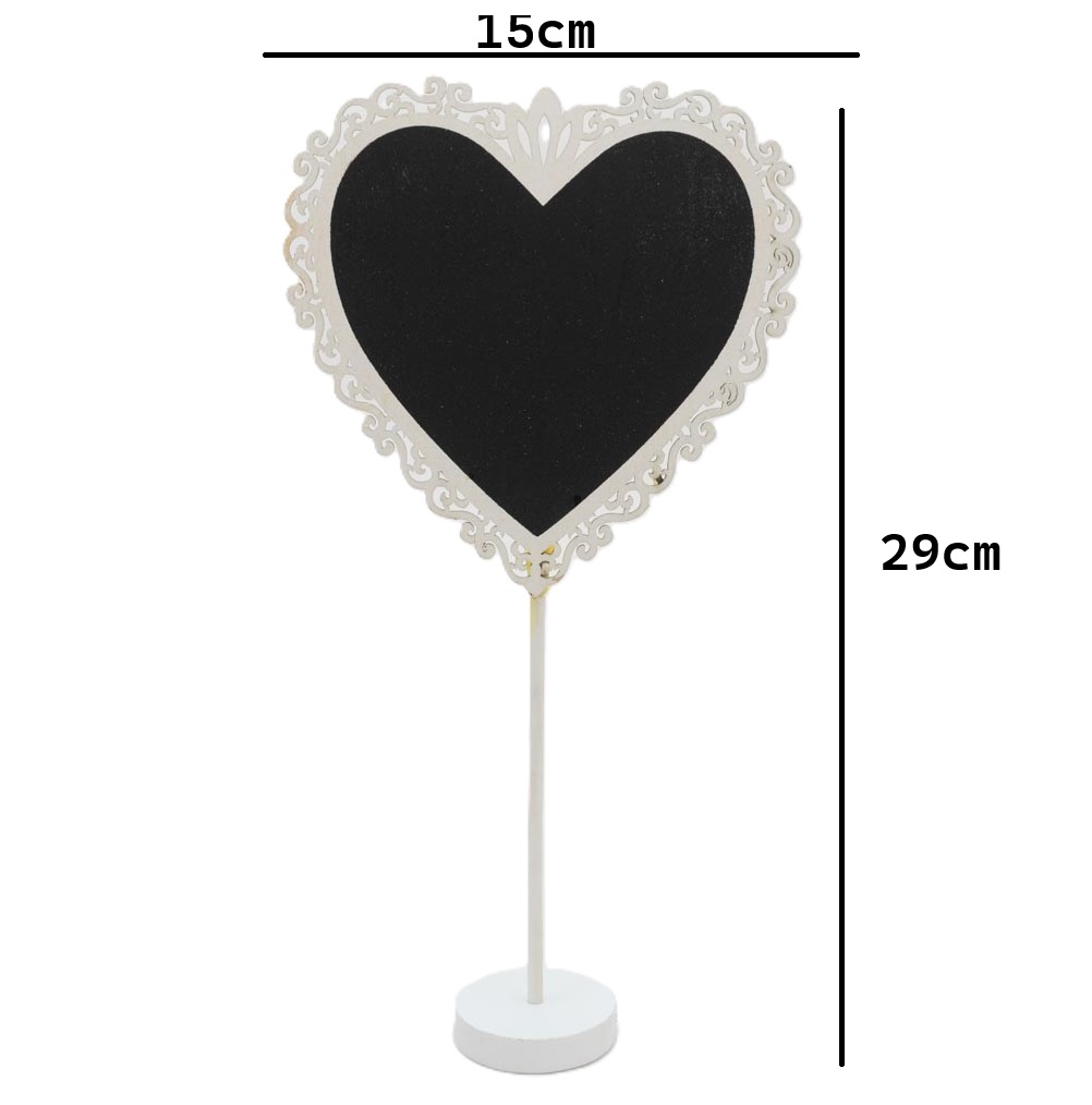 Mini pizarra de madera decorativa 29*15cm