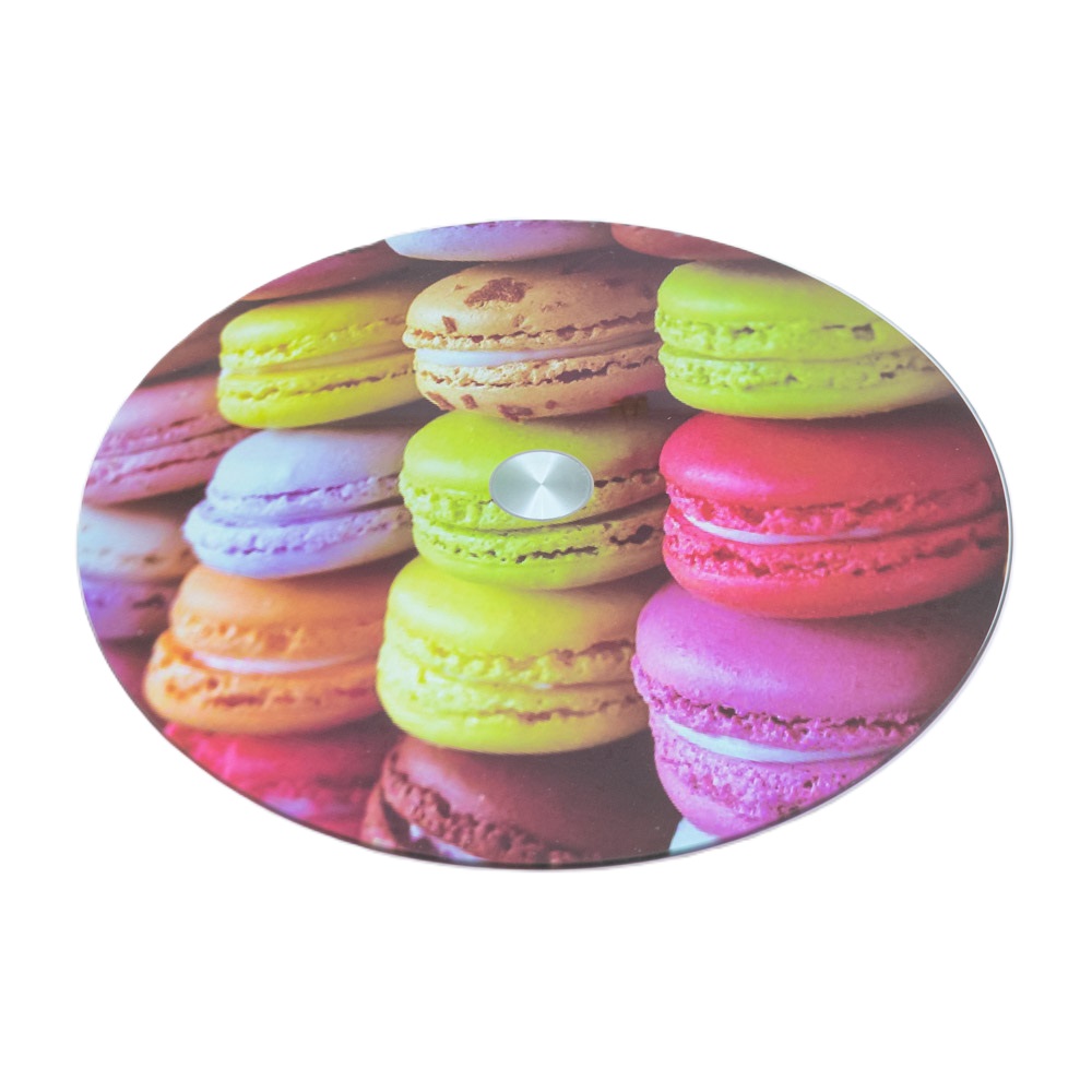 Estante para torta giratorio de vidrio 35cm