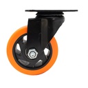 Rueda para mueble giratorio 13cm