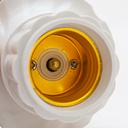 Porta foco blanco