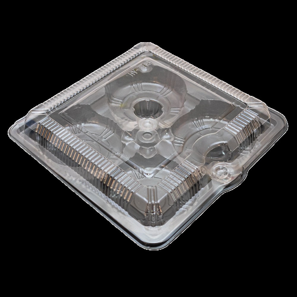 Caja de plástico 4 compartimiento 180mm*175mm*50mm