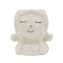 Maceta diseño niña 10*9cm