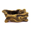 Maceta diseño tronco rectangular 18*9cm