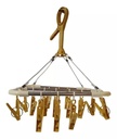 Tendedero metal plegable 20 pinzas