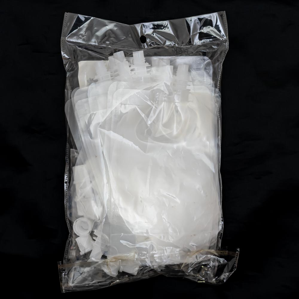 Bolsa de plastico con tapa 300ml