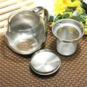 Cafetera con filtro de acero inoxidable 750ml