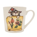 Taza diseño gato 9.5*9.5*7.7cm