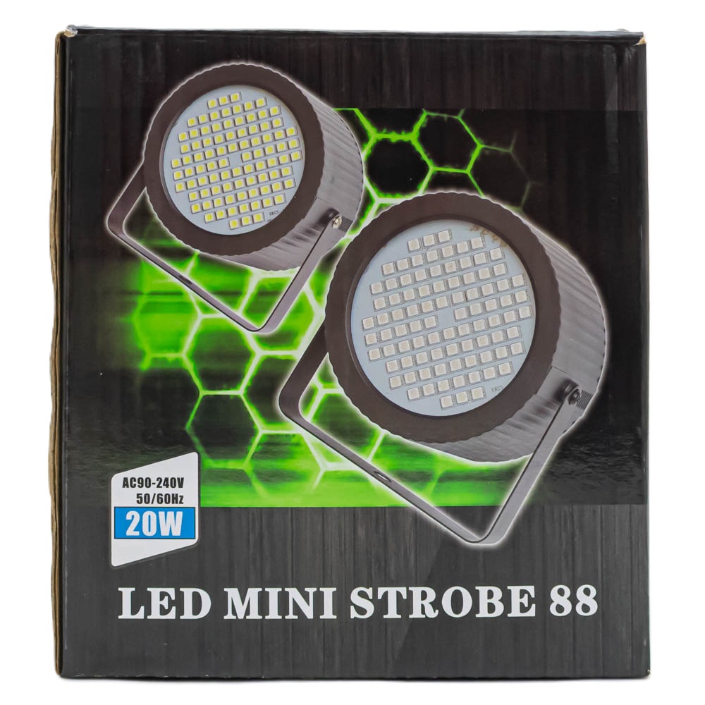 Lámpara estroboscópico blanco LED 20w