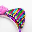 Vincha unicornio con trensa