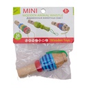 Mini pito de madera 8*2cm