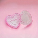 Cajita para souvenirs corazón 1 pieza