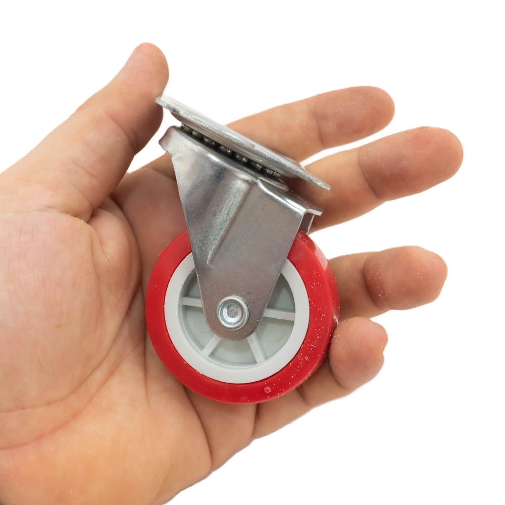 Rueda para muebles 6cm 4 piezas
