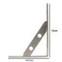 Soporte de metal 2 piezas 15*10.5cm