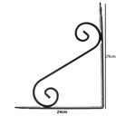 Soporte de ángulo de metal 29*24cm EXPRESOL