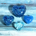 Molde de silicona corazón 3D 46*54*27mm